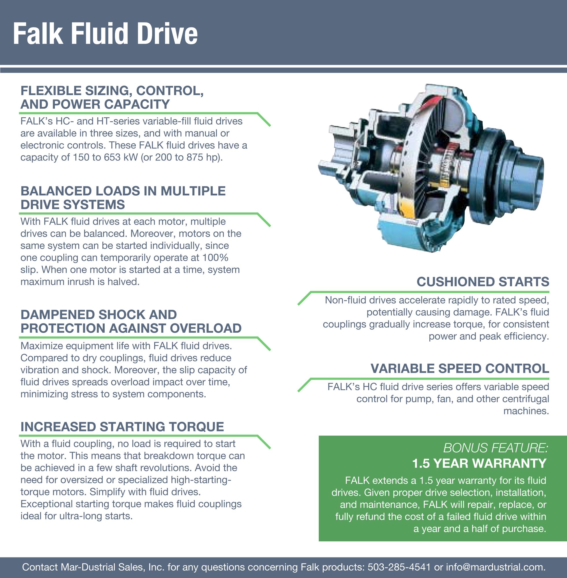 falk fluid drives